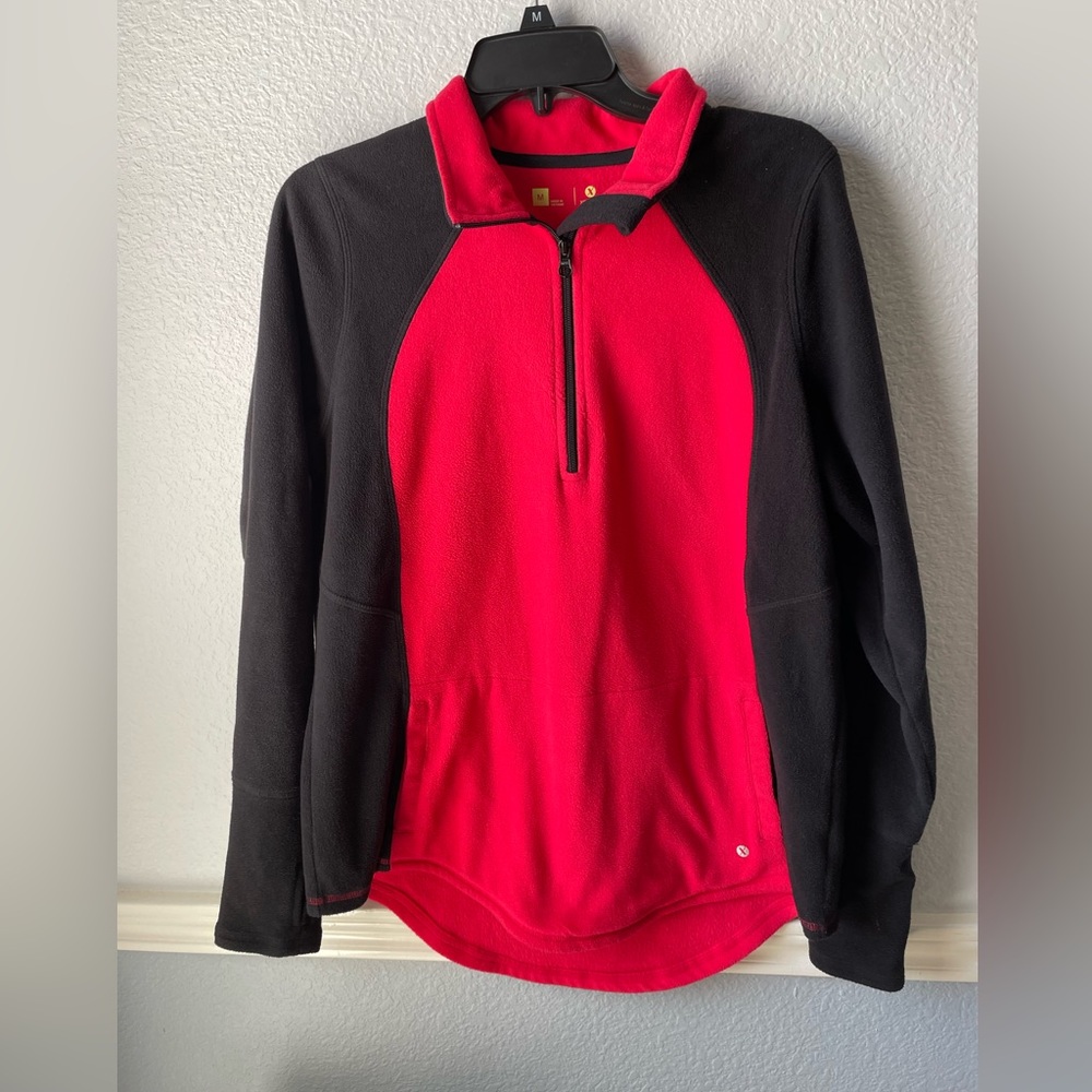 Xersion women fleece hoodie, size medium